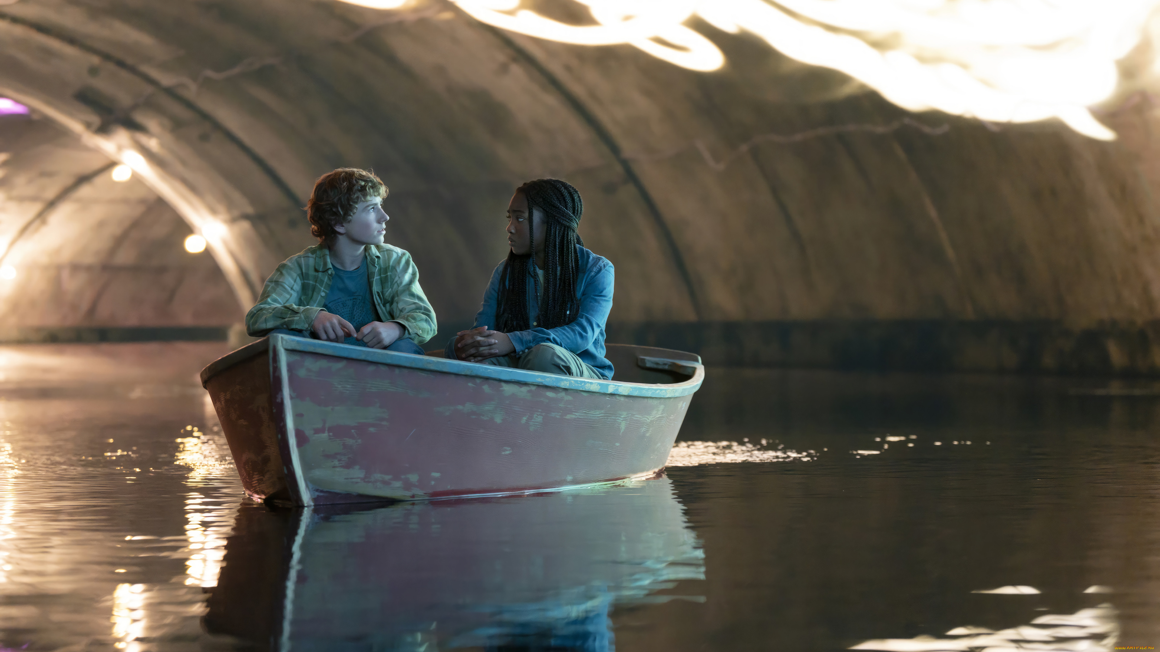 percy jackson and the olympians ,  2023  ,  , , , , , o, , , , walker, scobell, leah, jeffries